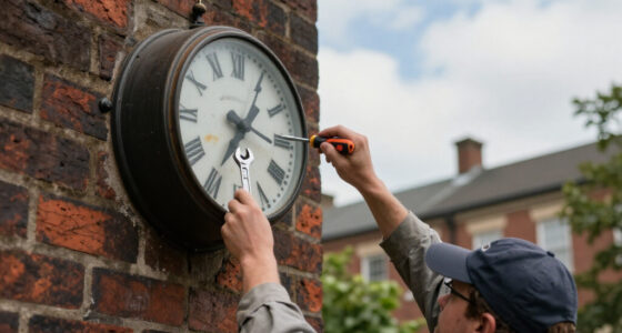 Fixing The Portobello Police Station Clock