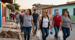 Santiago Clears Illegal Businesses In Barrio Meiggs