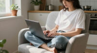 The Chic West Elm Chair That Made My Tiny Apartment 100X More Inviting