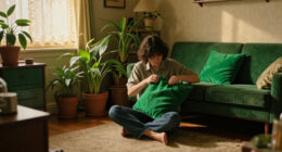 They Turned Their Beige 1900S Parlor Into A Bold, Green “Analog Room”