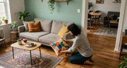 After A Breakup, A Renter Turned A 615-Square-Foot Apartment Into A Design Haven