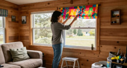 Ditch Boring Windows: A Unique Way To Decorate Them With Dollar Tree Pool Noodles
