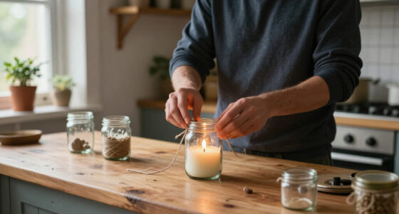 Don't Toss Old Jam Jars: DIYer Upcycles Them Into A Beautiful Votive