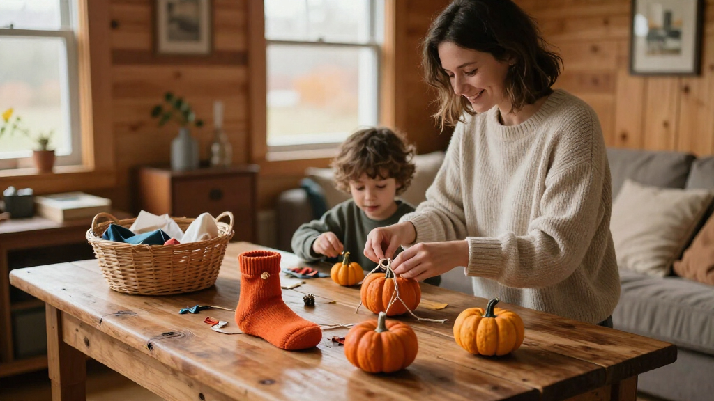 Don't Toss Your Old Socks: Use Them To Make Cute Pumpkins With This Easy DIY