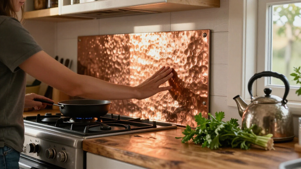 Forget Traditional Tile Backsplashes: You've Never Seen This Unique Alternative