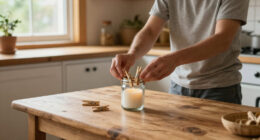 Grab Some Clothespins For This Elegant DIY Candle Holder Idea