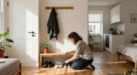 I Moved Into A 22 Sqm Studio Flat With No Hallway Last Year – These Are The 4 Easy Changes I Made To Fake An Entryway