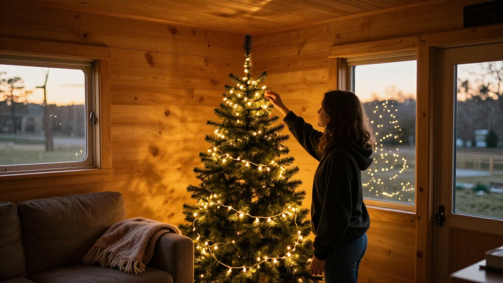 IKEA’s LED Christmas Tree Is Made Entirely Of Fairy Lights – And It’s Perfect For Small Spaces,