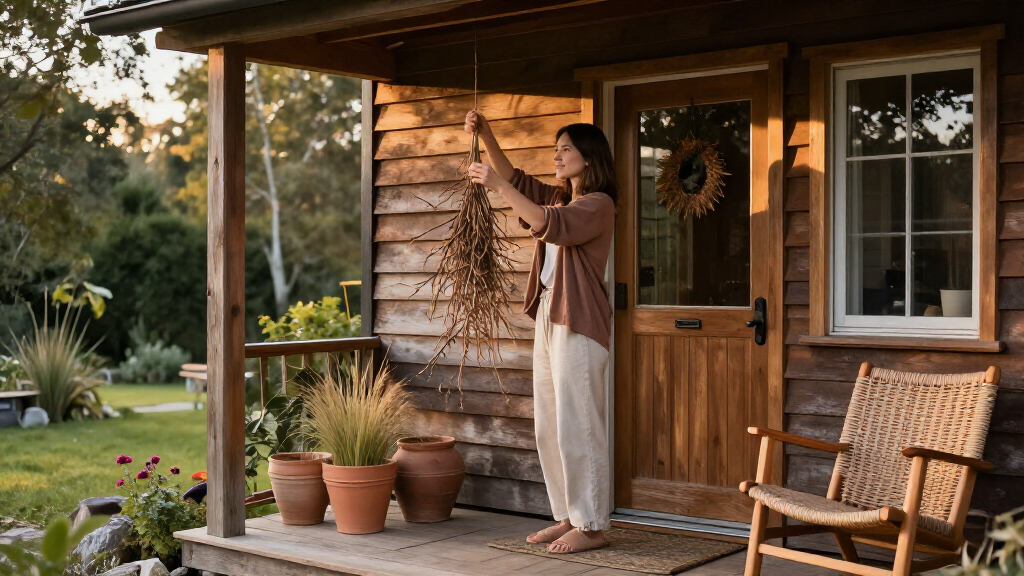 Not Wreaths Or Garland: There's A Dreamier Way To Decorate A Front Porch