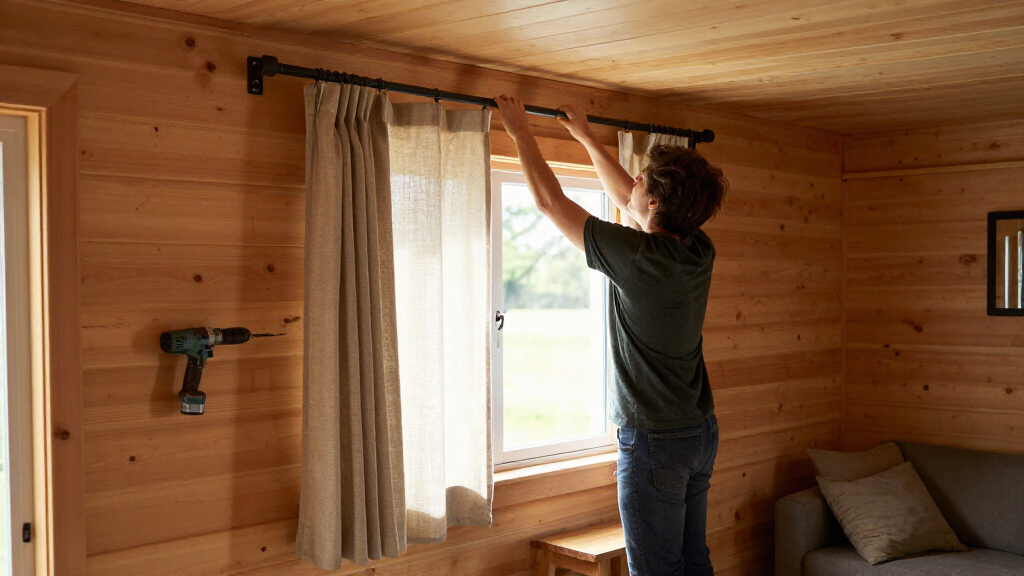 Say Goodbye To Traditional Curtain Rods: There's An Easy DIY With A Great Result