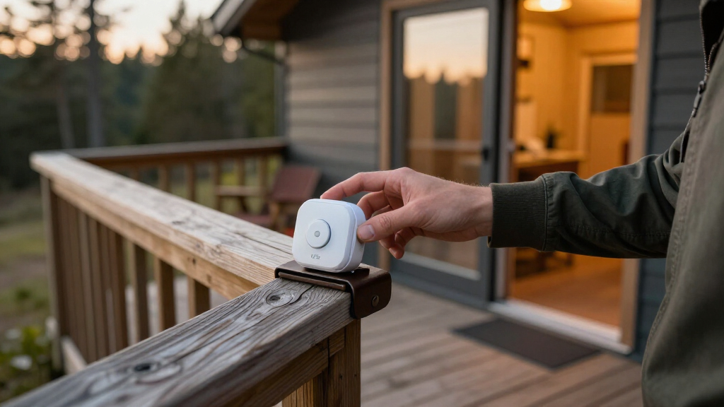 Scare Off Intruders: The Amazon Find That Clips Onto A Deck For Easy-To-Use Protection