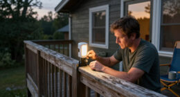 Scare Off Intruders: The Amazon Find That Clips Onto A Deck For Easy-To-Use Protection