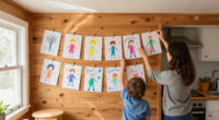 There's A Cuter Way To Display Kids' Artwork Than The Fridge
