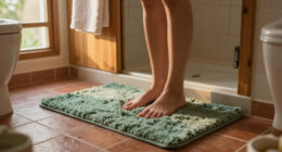 This Flat And Plush Bath Mat Might Be The Best One I’ve Tried (It’s The Best Of Both Worlds)
